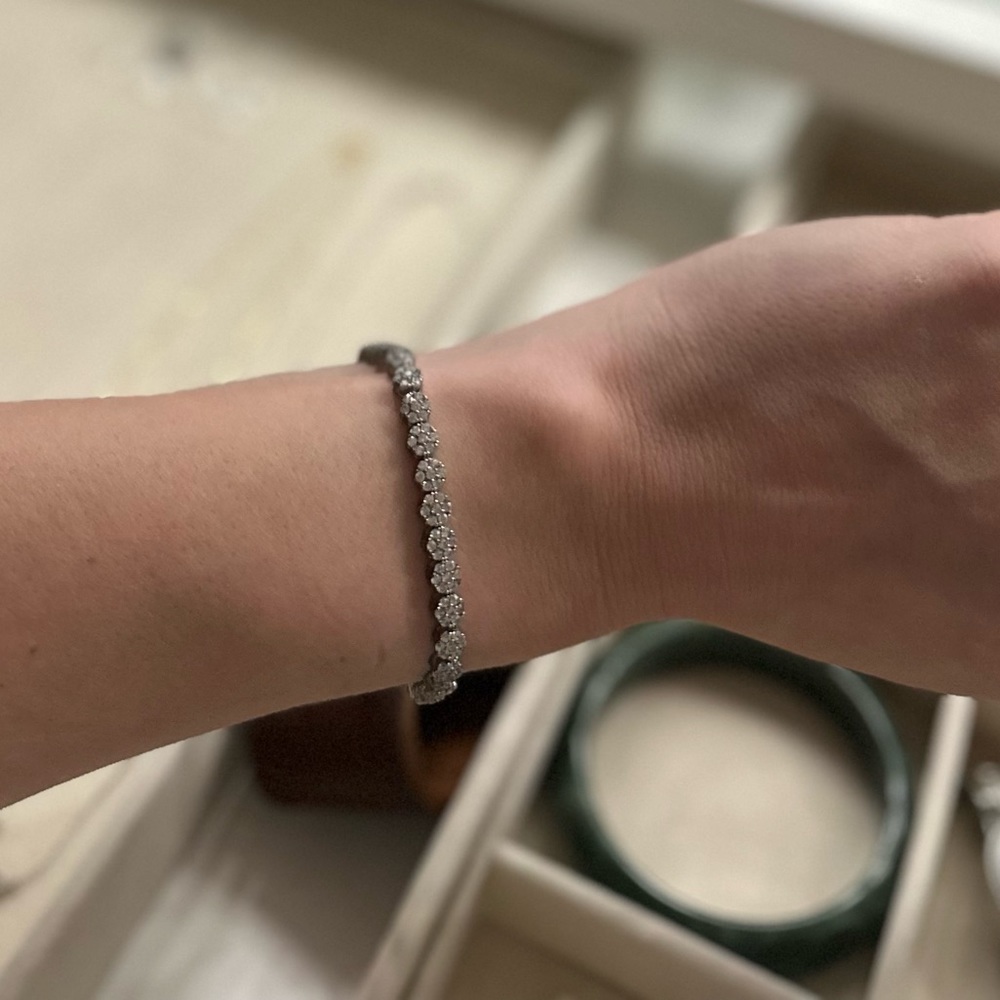 Silver plated bracelet from Banana Republic